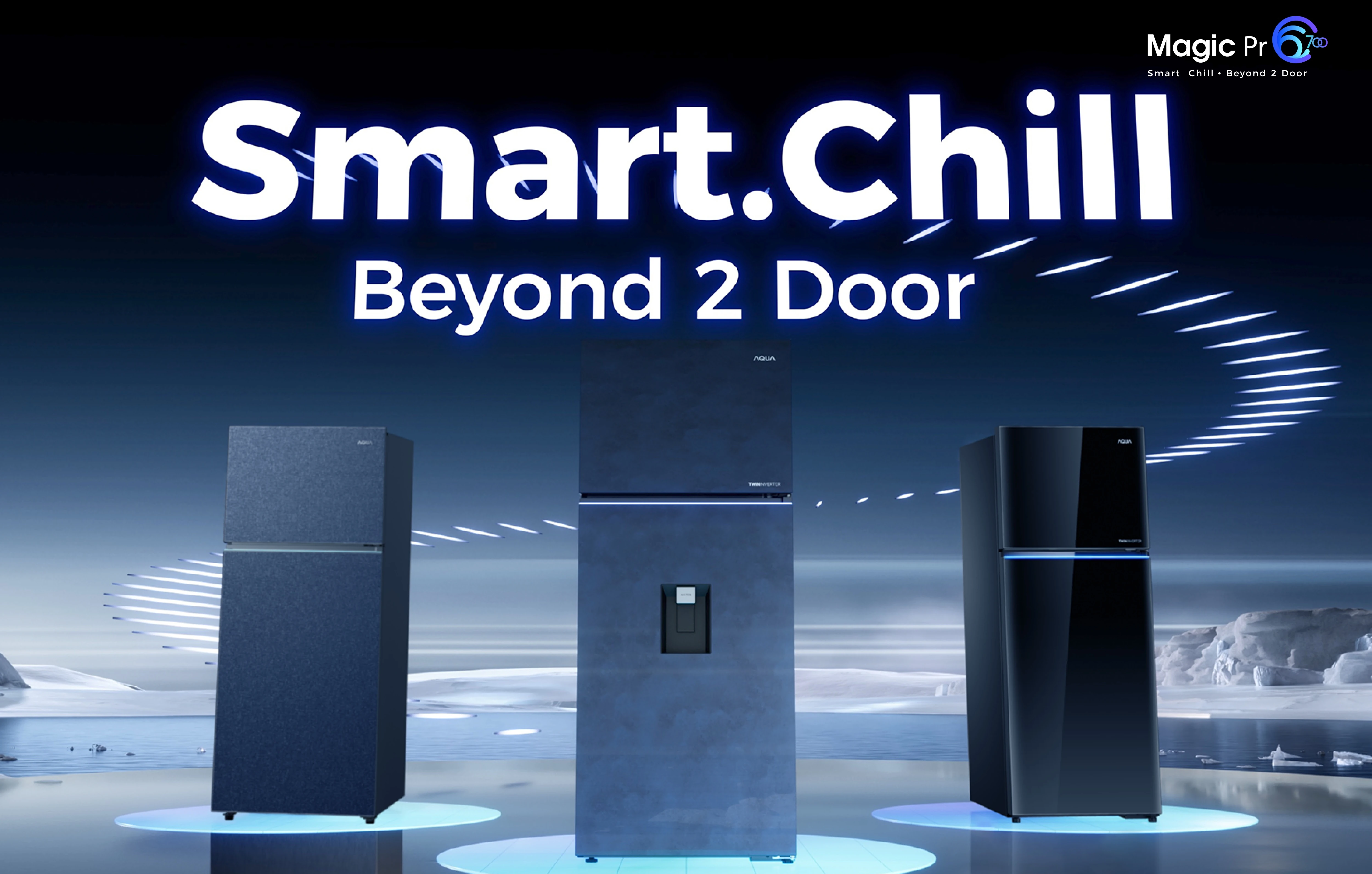 Kulkas AQR-VTM515RBC(CB) 